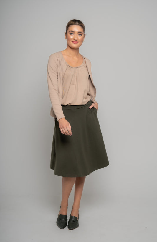 A-LINE SKIRT - Storm