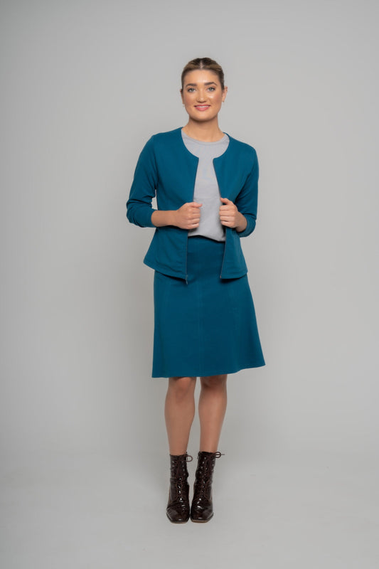 CROPPED JACKET - Insignia
