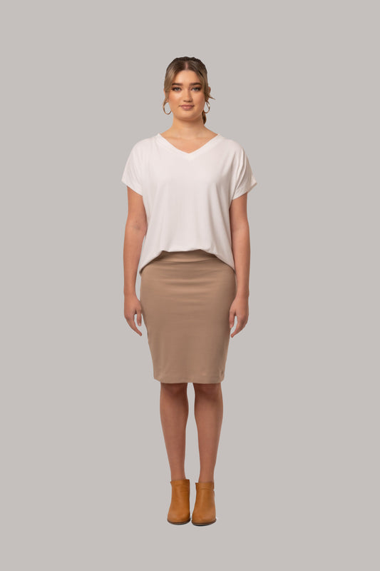EVERYDAY SKIRT - Creme Brulee