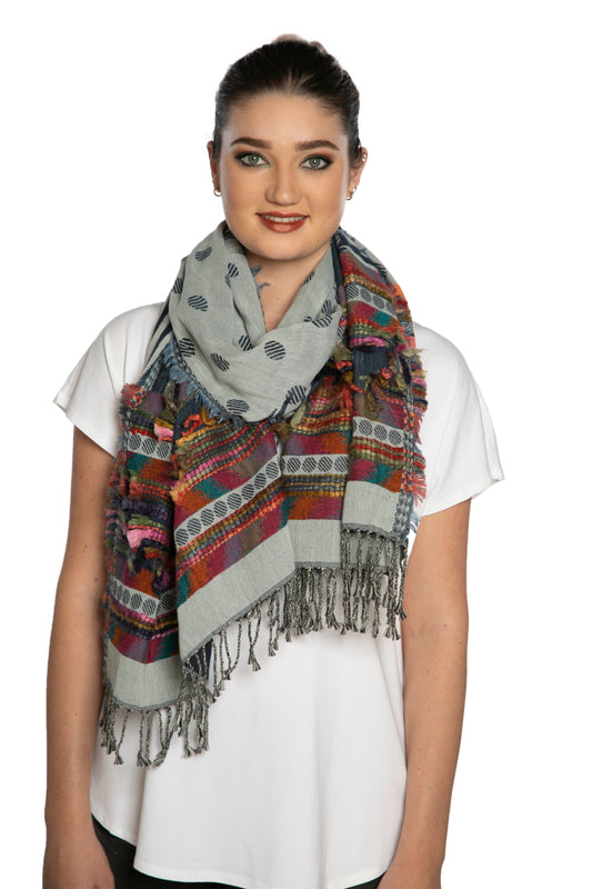 SATURN SCARF - Multi Coloured