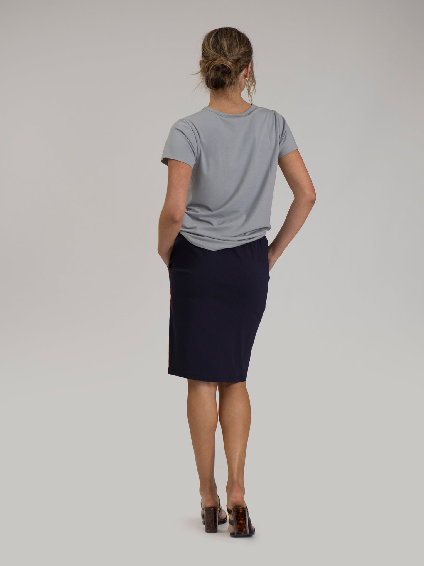 BRING IT BACK SKIRT - Navy