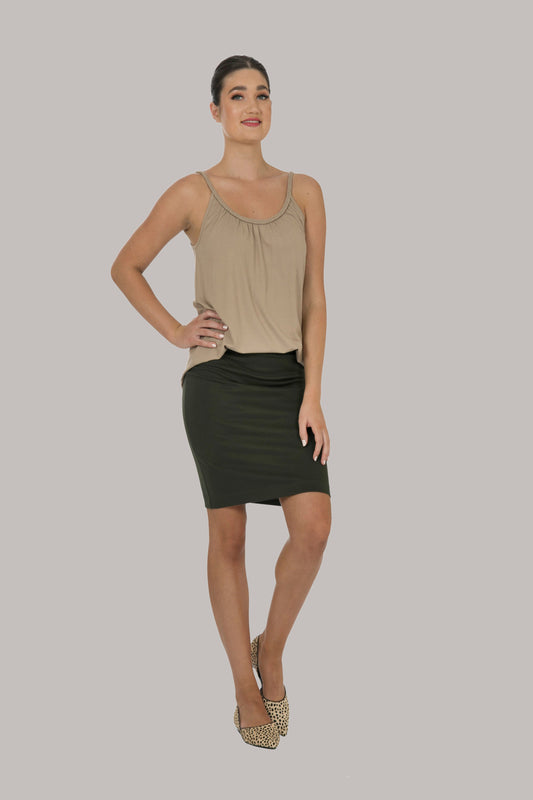 SUNKISSED CAMI - Creme Brule